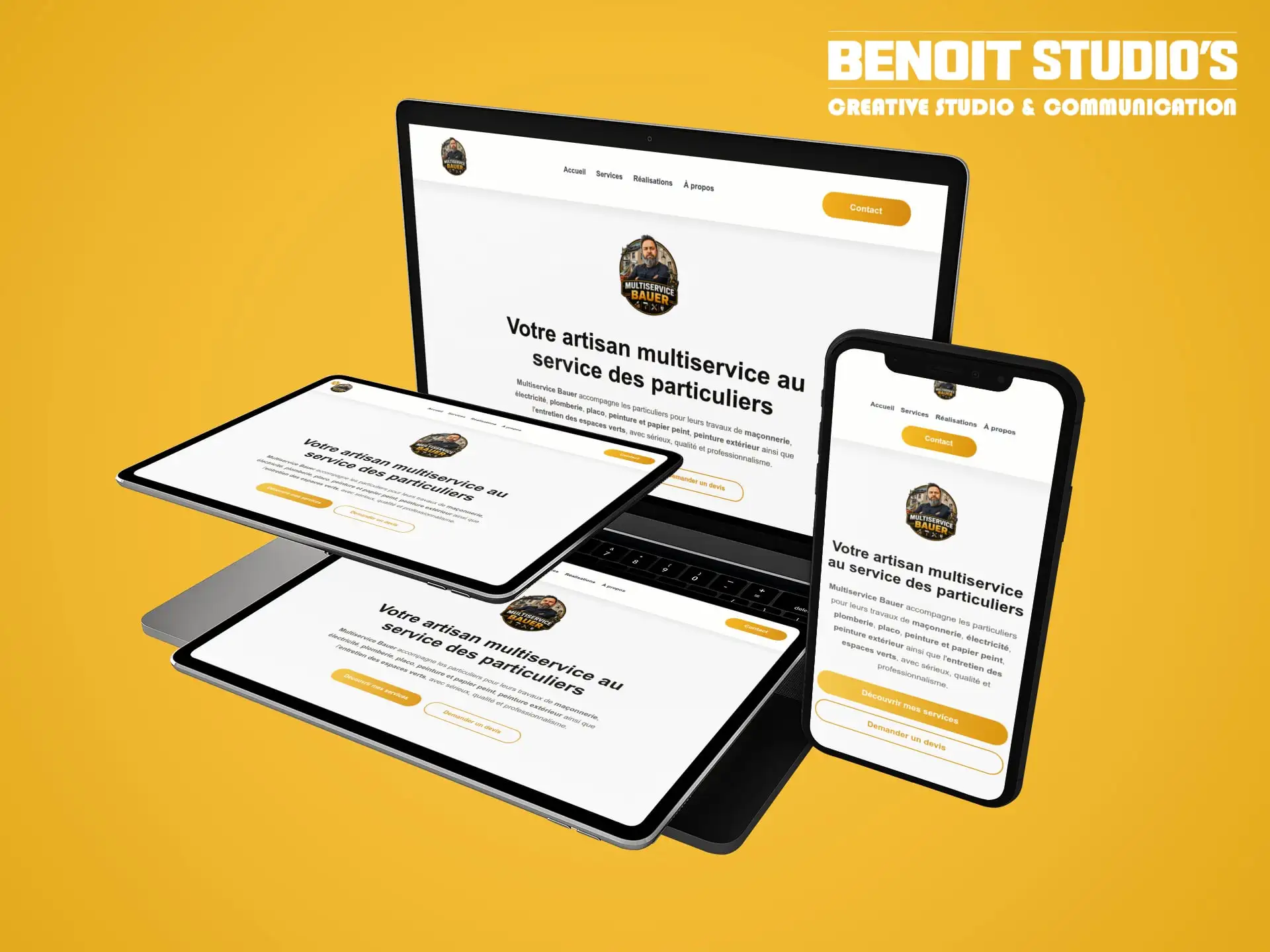 Site internet Multiservice Bauer